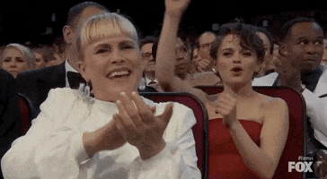 Patricia Arquette Cheer GIF by Emmys
