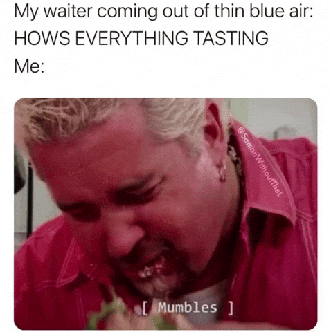 Mumbles Customer Service GIF