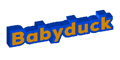 Babyduck Sticker by Level10hairsalon