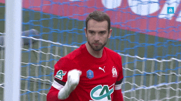 Pau Lopez Reaction GIF by Olympique de Marseille
