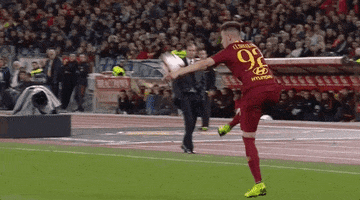 slow motion wow GIF by AS Roma
