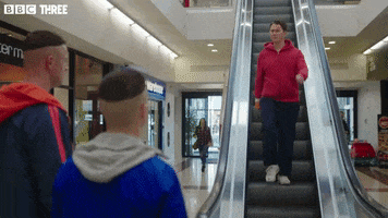 Young Offenders Escalator GIF by BBC Three