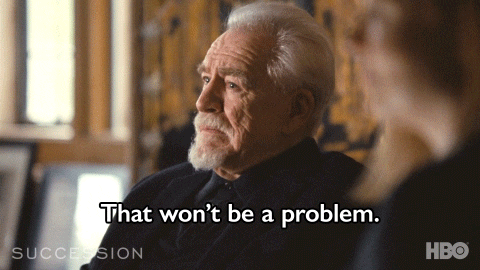 No Problem Hbo GIF by SuccessionHBO