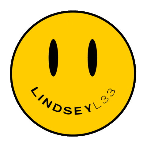 Happy Circle Sticker by LINDSEY L33
