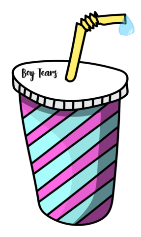 Broken Heart Girl Sticker