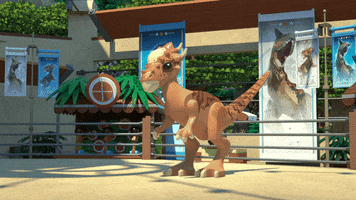 Dinosaur Bucking GIF by LEGO