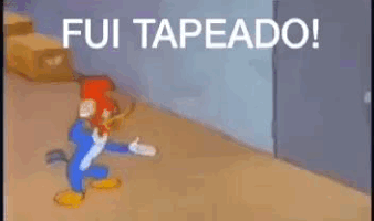 Pica Pau Fui Tapeado GIF