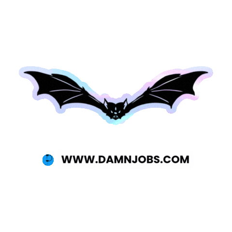 Halloween Sticker Sticker by Damnjobs