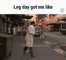 Leg Day Cant Walk GIF by memecandy