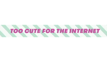 Too Cute For The Internet Sticker by tutticuties.com