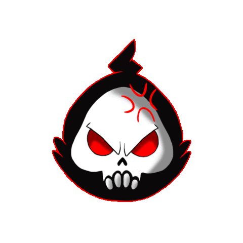 Skull Sticker