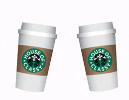 houseofclassy coffee starbuckscoffee coffeecheers houseofclassy GIF