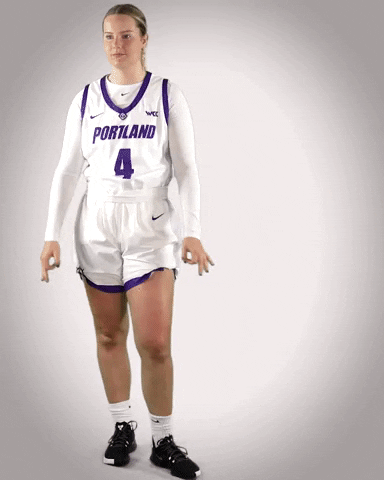 Womens Basketball Hoops GIF by Portland Pilots