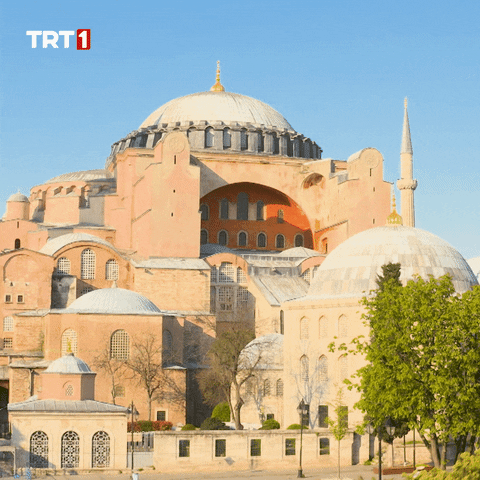 Hagia Sophia Art GIF by TRT