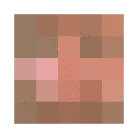 Hidden Face Pixel Sticker by Culi.