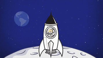 timescaledb space moon rocket tiger GIF