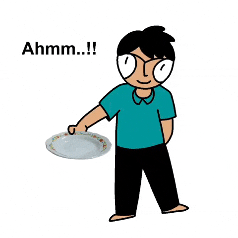 Hungry Plate GIF