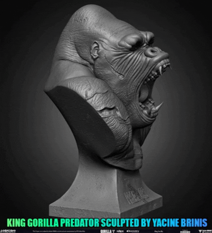 Sculpture Gorilla GIF