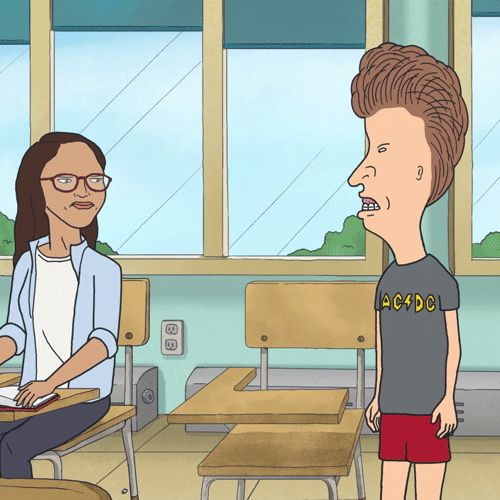 Beavis And Butthead Hug GIF by Paramount+