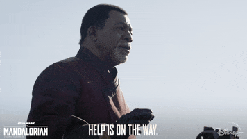Comforting Carl Weathers GIF by Disney+