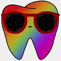 Rainbow Smile GIF