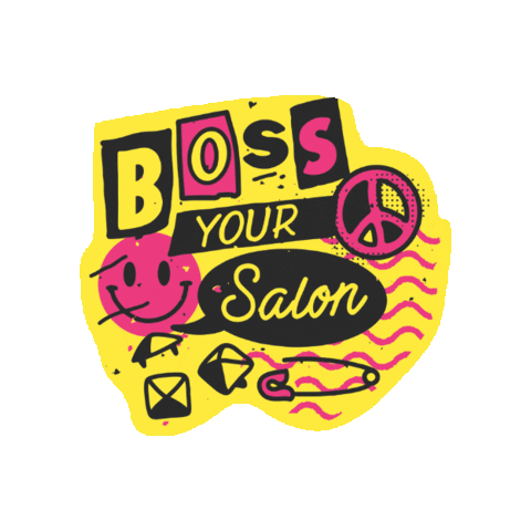 Boss Your Salon Sticker