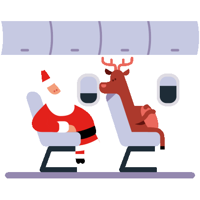 Excited Christmas GIF by berlinairport