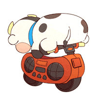 Cow Vaca Sticker