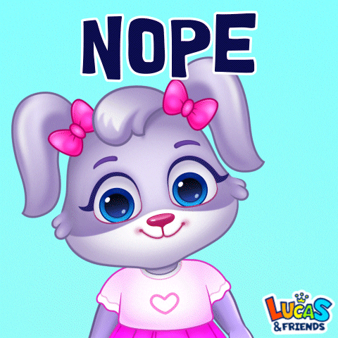 Нет Oh No GIF by Lucas and Friends by RV AppStudios