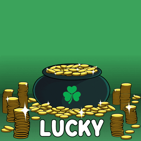 St Patricks Day Good Luck GIF by SuperVerse