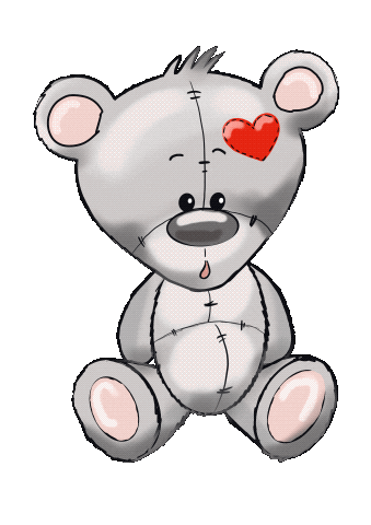 Teddy Love Sticker