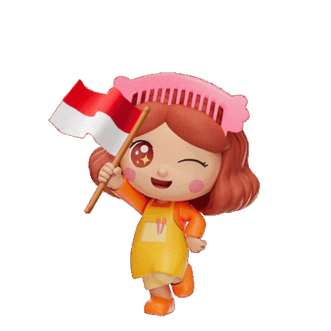 Merah Putih Indonesia Sticker by Sociolla