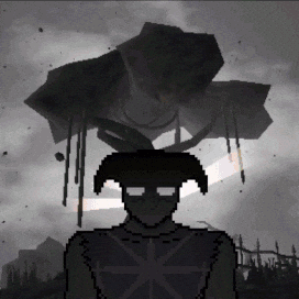 Pixel Art Demon GIF