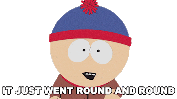 Stan Marsh Spinning Sticker by South Park