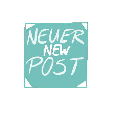 New Post Neu Sticker by yourShrimp