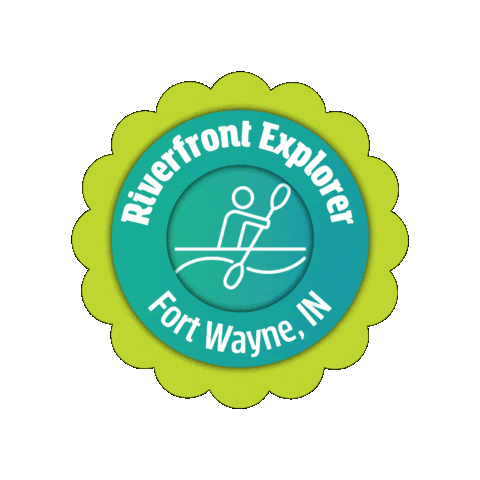 Water Sports Badge Sticker by Visit Fort Wayne
