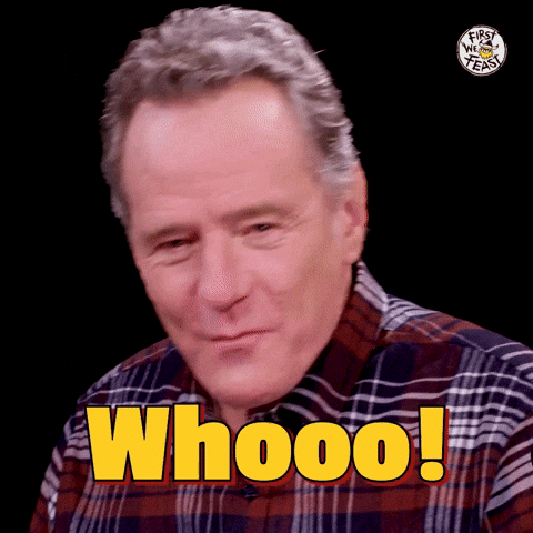 Bryan Cranston Wow GIF by First We Feast