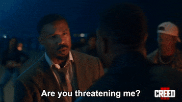 Are You Threatening Me Michael B Jordan GIF by Creed III