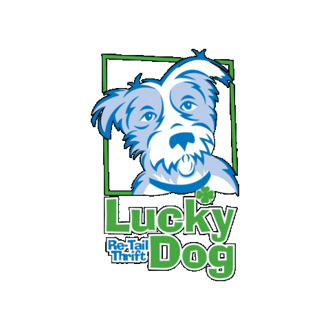 Ldre-Tail Sticker by Lucky Dog Animal Rescue