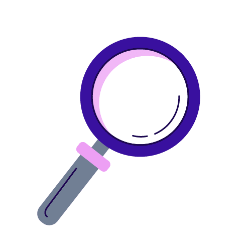 Magnifying Cancer Prevention Sticker by wcrf