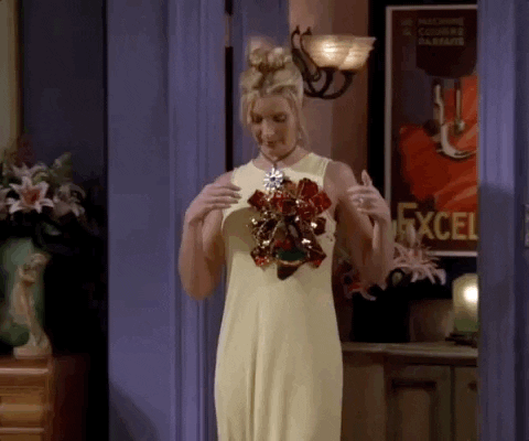 Season 3 Christmas Bow GIF by Friends - Find & Share on GIPHY
