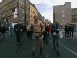 kikun dancing techno viking techno viking GIF