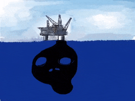 Destroy Oil Spill GIF by Barbara Pozzi - Find & Share on GIPHY