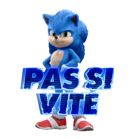 pix Sonic Transparent Running Gif run courir sticker by sonic the