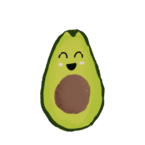 Avocado Sticker