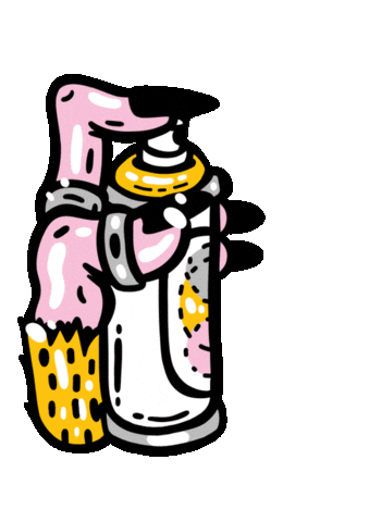 Graffiti Spray Sticker