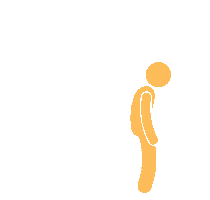 Push Up Sticker by HalfCutOrg