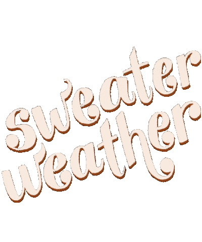 Stay Warm Sweater Weather Sticker