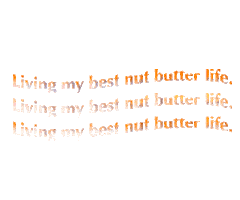 Living Nut Butter Sticker