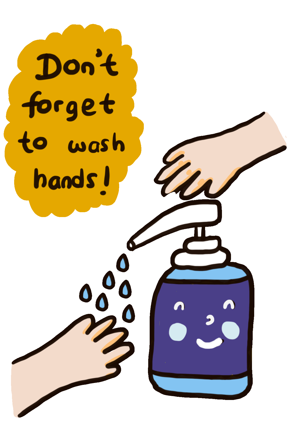 Wash Hands Sticker by cypru55 for iOS & Android GIPHY